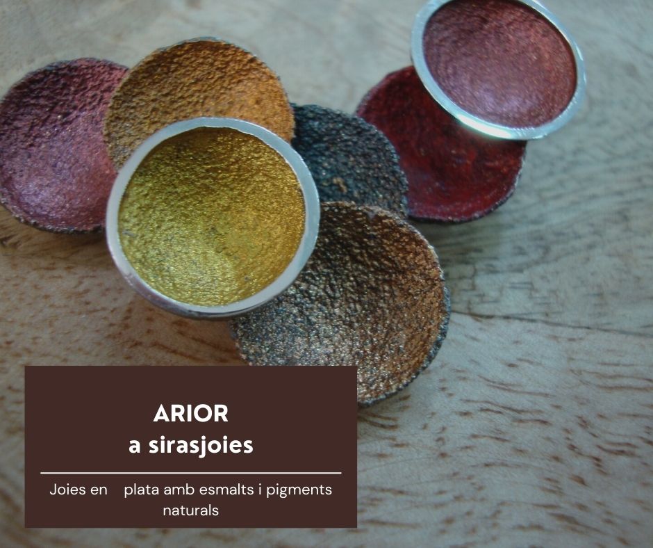Pigments naturals amb plata (