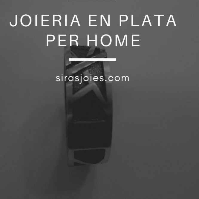 joieria en plata per home