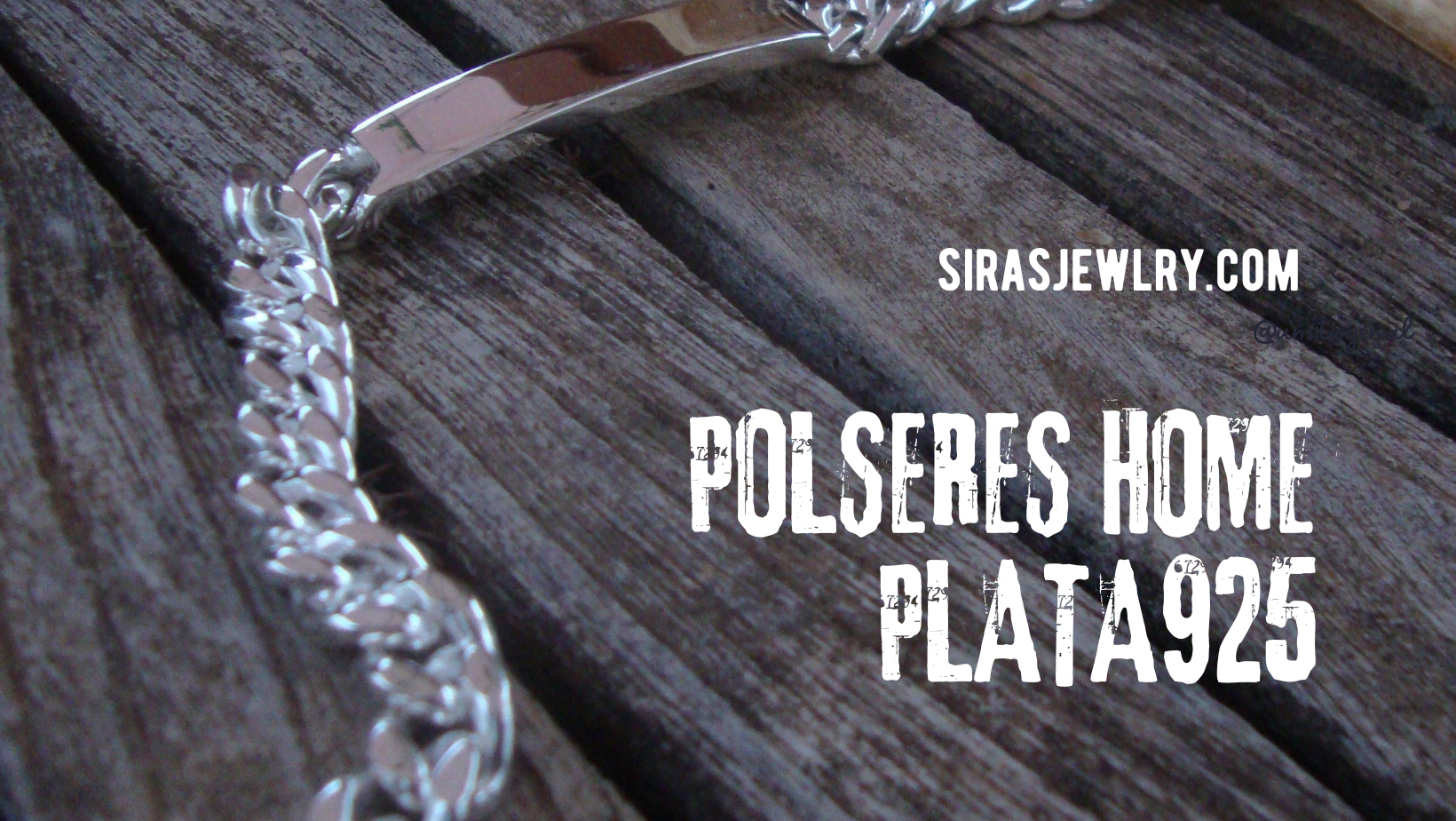Polseres home PLATA 925