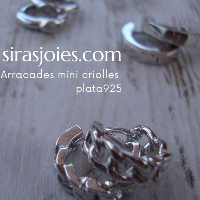 criolles 12mm en plata